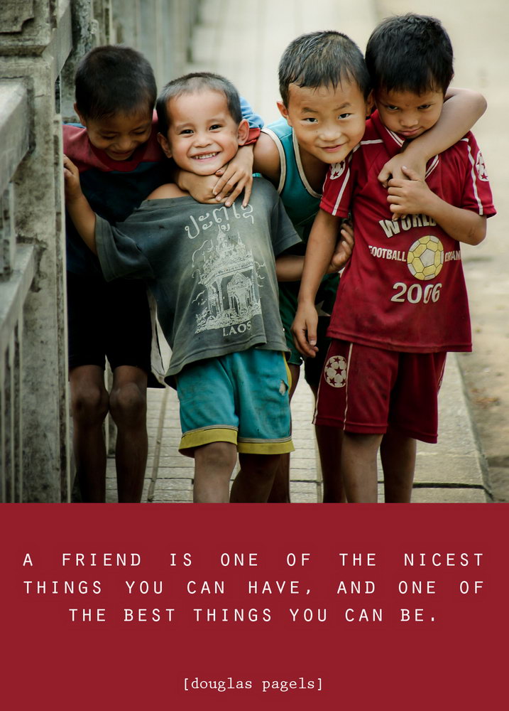 A friend is ont of the