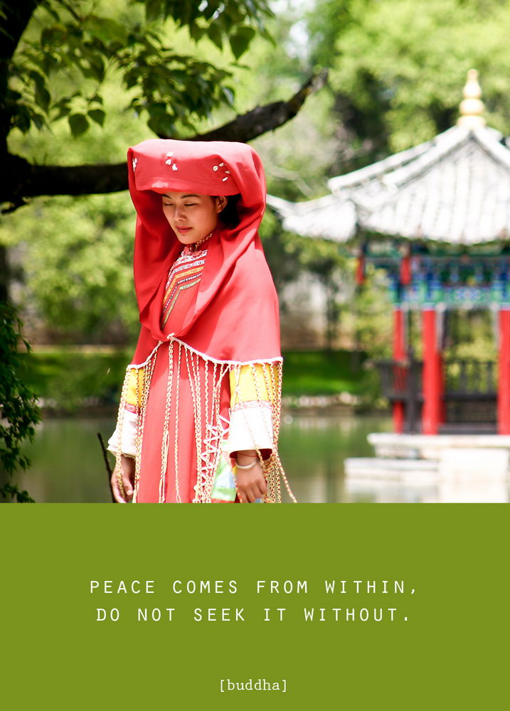 Peace comes from within